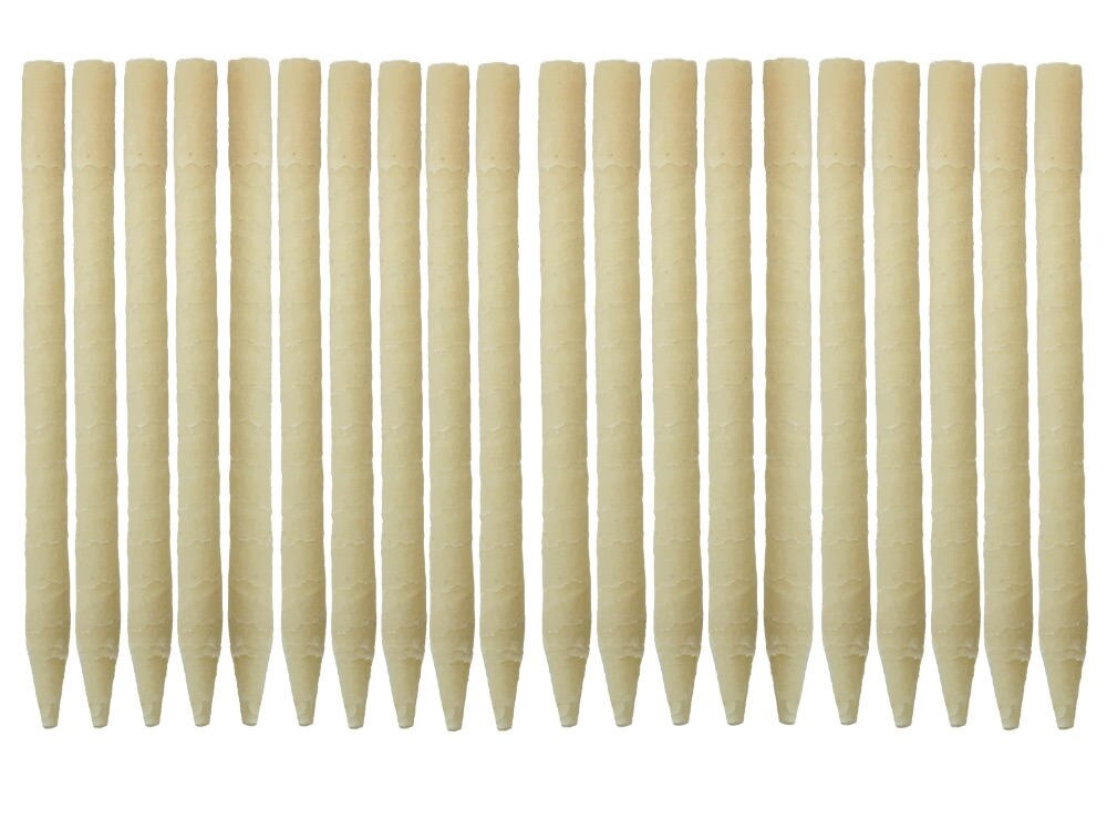 Ear Candles 20pk - Paraffin Wax Cones Cylinders for Ear Candling - Made in the USA
