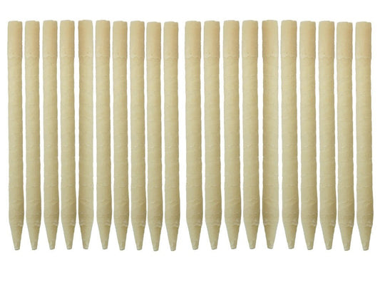 Ear Candles 20pk - Paraffin Wax Cones Cylinders for Ear Candling - Made in the USA