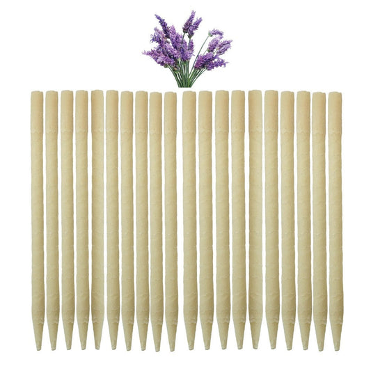 Ear Candles 20pk Infused with Lavender Essential Oils - Made in the USA