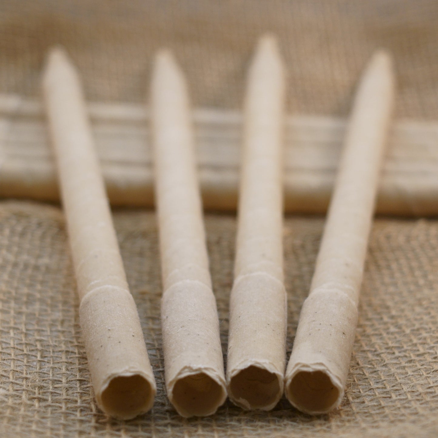 Herbal Ear Candles Infused w/Lavender, Eucalyptus, & Tea Tree Essential Oils - Made in the USA
